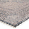 Epsilon Medallion Rug in Blue & Gray