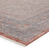 Epsilon Medallion Rug in Red & Blue