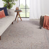 Epsilon Medallion Rug in Red & Blue