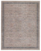 Brinson Oriental Rug in Blue & Gray