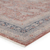 Brinson Oriental Rug in Red & Gray