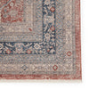 Brinson Oriental Rug in Red & Gray