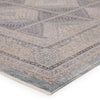 Jamestown Trellis Rug in Blue & Cream