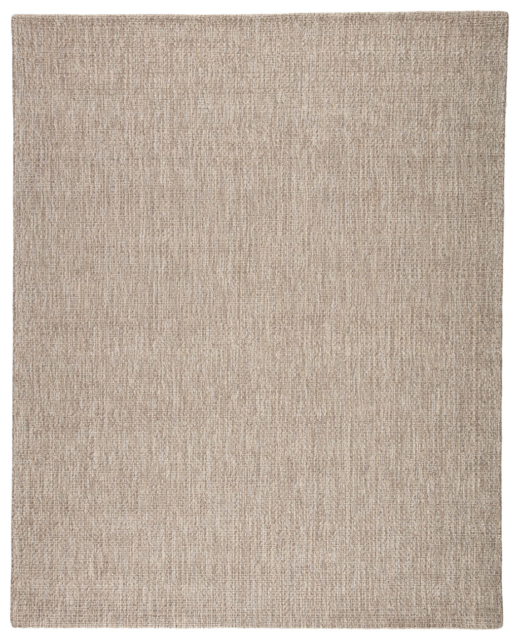 Jardin Indoor/Outdoor Solid Gray & White Rug