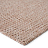 Jardin Indoor/Outdoor Solid Tan & White Rug