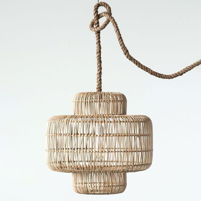 Wicker Pendant Lamp