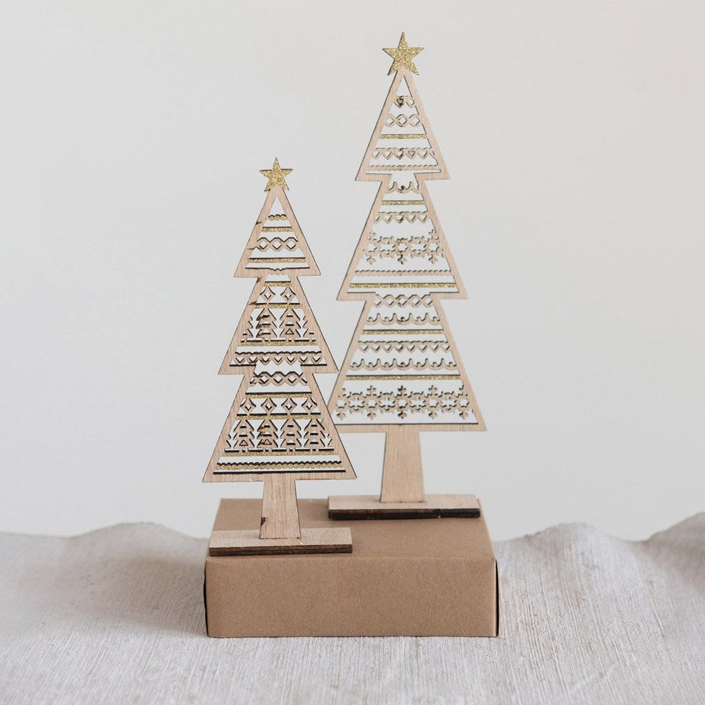 Wood Laser Cut Tree, in Various Sizes