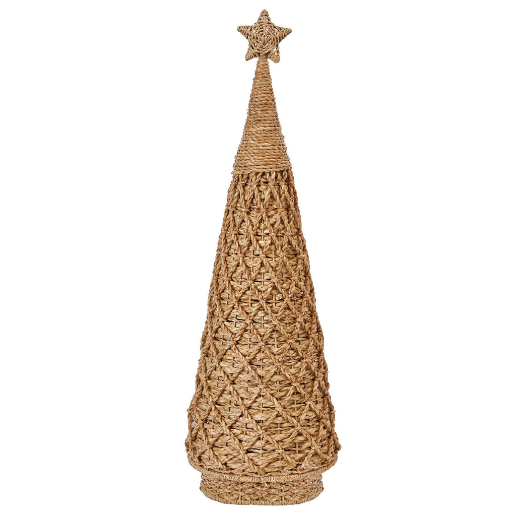 Hand Woven Christmas Tree Decoration