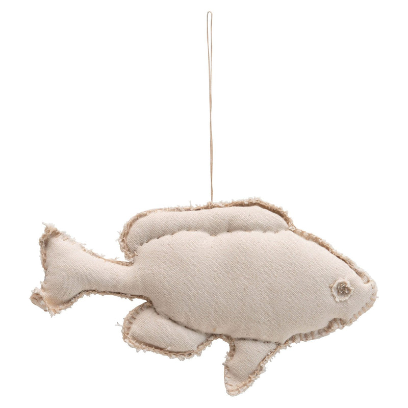 Canvas Fish Ornament