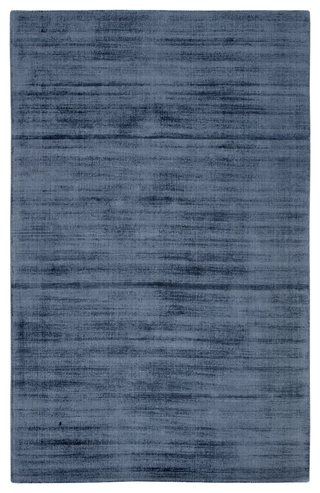 Yasmin Handmade Solid Blue & Gray Area Rug