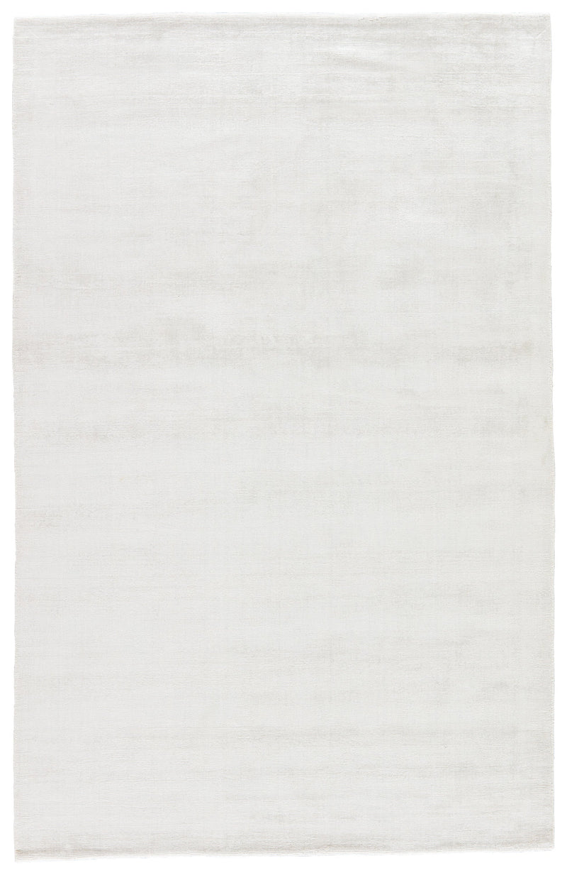 Yasmin Handmade Solid White Area Rug