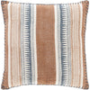 Zendaya ZEN-002 Woven Pillow in Khaki & Burnt Orange by Surya