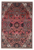 Bellona Medallion Rug in Pink & Gray