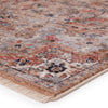 Amena Medallion Rug in Gold & Gray