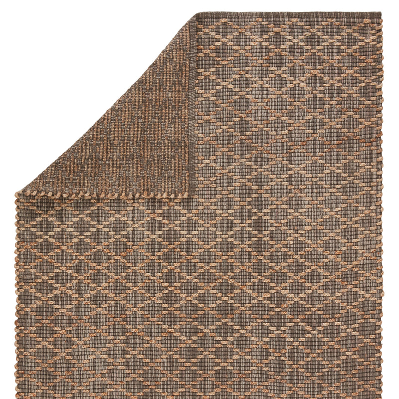 Cecil Handmade Trellis Gray & Beige Rug