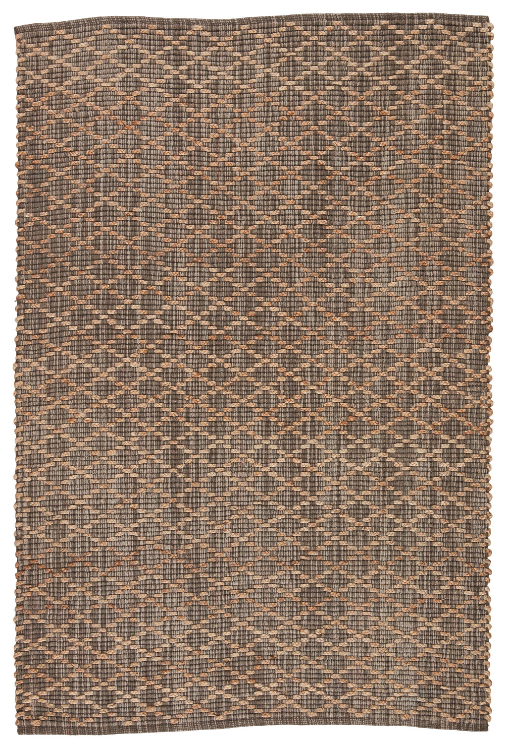 Cecil Handmade Trellis Gray & Beige Rug