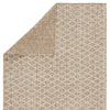 Cecil Handmade Trellis Light Taupe & Ivory Rug