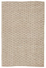 Cecil Handmade Trellis Light Taupe & Ivory Rug