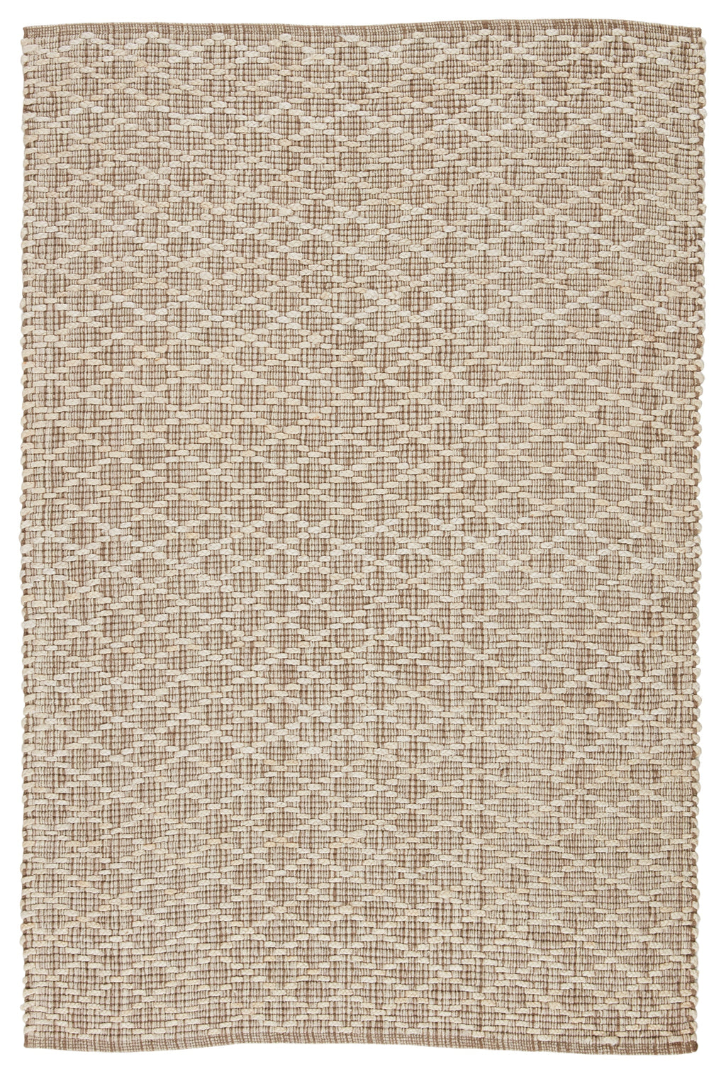 Cecil Handmade Trellis Light Taupe & Ivory Rug