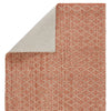 Cecil Handmade Trellis Pink & Beige Rug