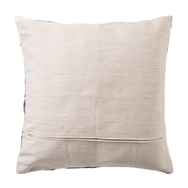 Kayenta Geometric Cream/ Gray Floor Pillow