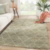 Batten Trellis Rug in Laurel Oak & Egret design by Jaipur Living