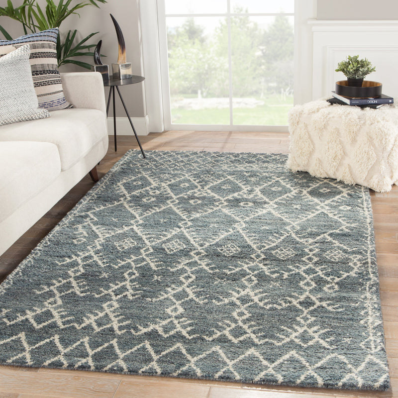 Zola Trellis Rug in Stormy Weather & Turbulence design by Jaipur Living