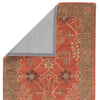 Chambery Handmade Floral Orange & Brown Area Rug