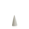 White Spiral Porcelain LED Tree - White in Various Sizes