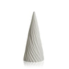 White Spiral Porcelain LED Tree - White in Various Sizes