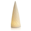 White Spiral Porcelain LED Tree - White in Various Sizes