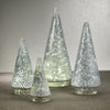 Stella Tall Antique Glass LED Tabletop Holiday Tree