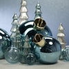 Oversized Blue Glass Ball Ornament