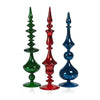 Jewel Glass Christmas Tabletop Finial