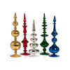 Jewel Glass Christmas Tabletop Finial