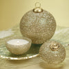 Siberian Fir Glitter Holiday Ball Ornament Scented Candle