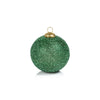 Siberian Fir Glitter Holiday Ball Ornament Scented Candle