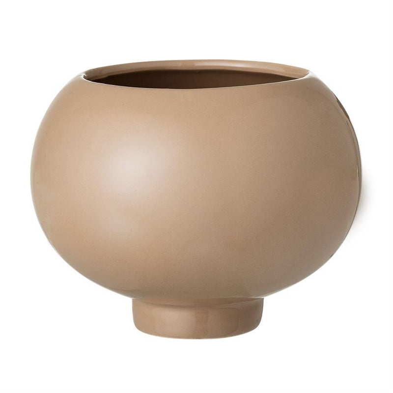 Nude Stoneware Flower Pot