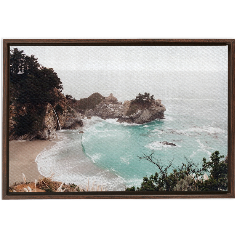 Big Sur Framed Canvas