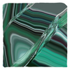 Malachite Throw Pillow