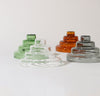 Glass Incense Holder in Various Colors