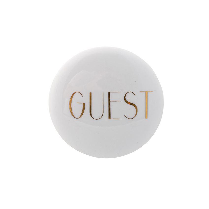 Stoneware "Guest" Knob design by BD Edition