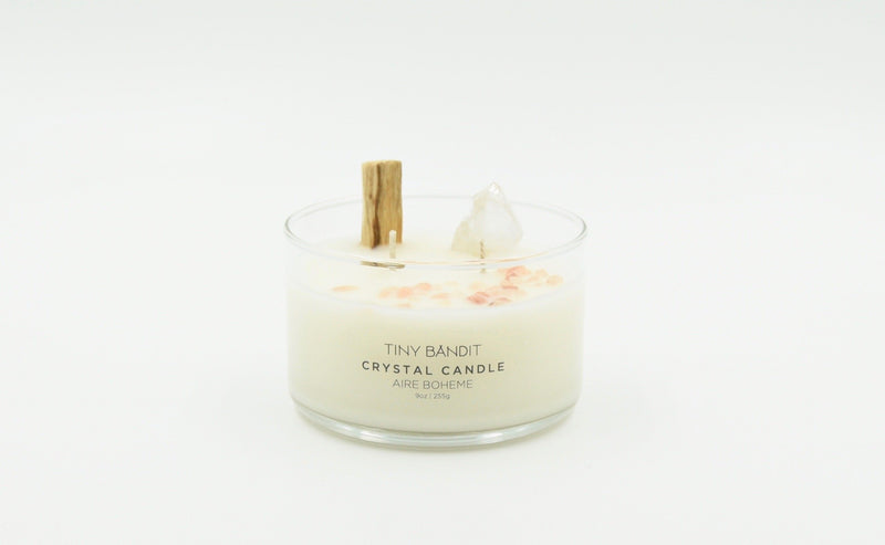 Aire Boheme Crystal Candle in Various Sizes design by Tiny Bandit