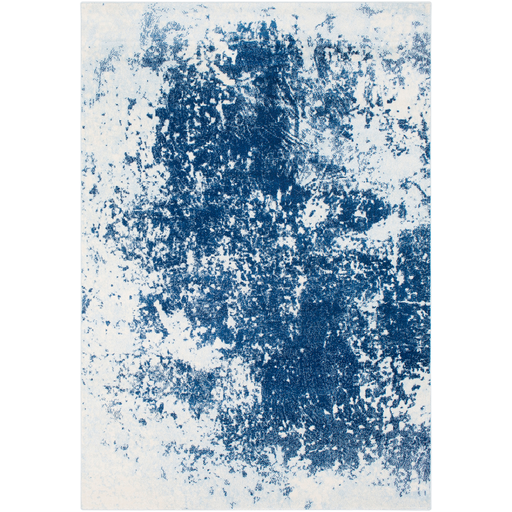 Aberdine Rug in Bright Blue & Pale Blue