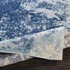 Aberdine Rug in Bright Blue & Pale Blue