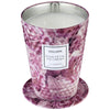 2 Wick Tin Table Candle in Rose Petal Ice Cream design by Voluspa