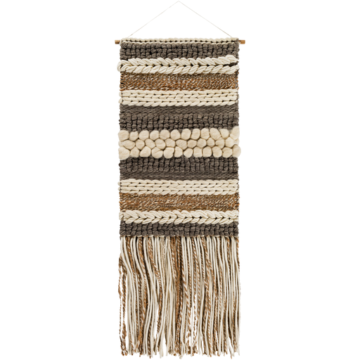 Artifice II Woven Wall Hanging in Camel