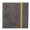 Cement Coasters With Gold Inlay - Set of 4