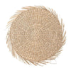 Hand-Woven Natural Seagrass Placemat