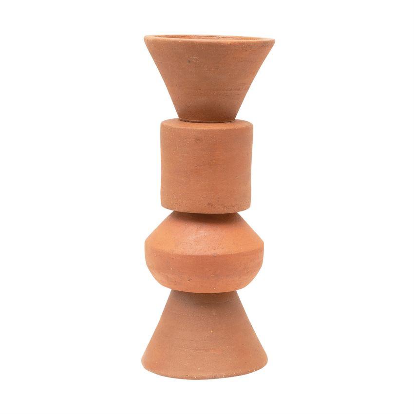 Handmade Terra-cotta Vase, Tall